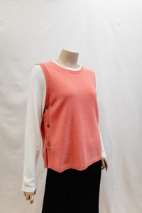 Mansted Mitos Vest in Coral