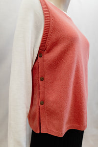 Mansted Mitos Vest in Coral