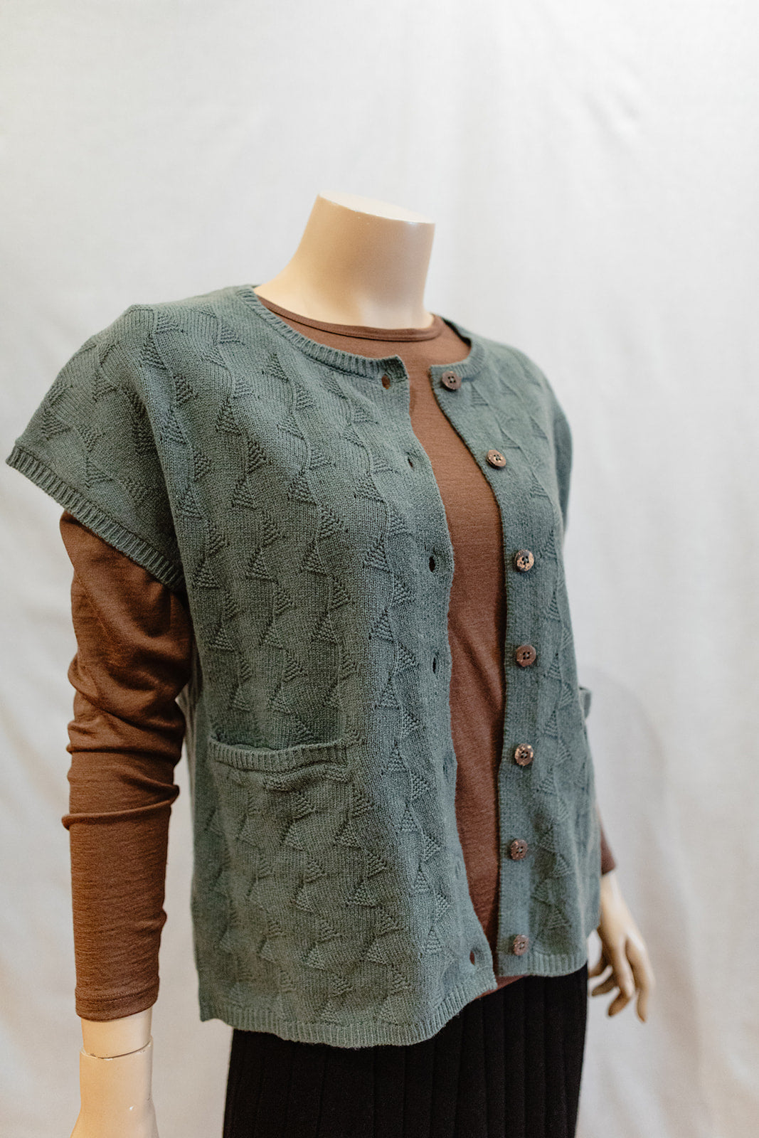 Mansted Komma Vest 'Forest'