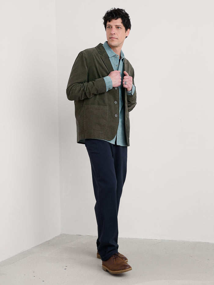 Seasalt Men's Plantsman Blazer in Woodland