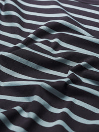 Seasalt Men's Sailor Shirt in Breton Onyx Light Wade