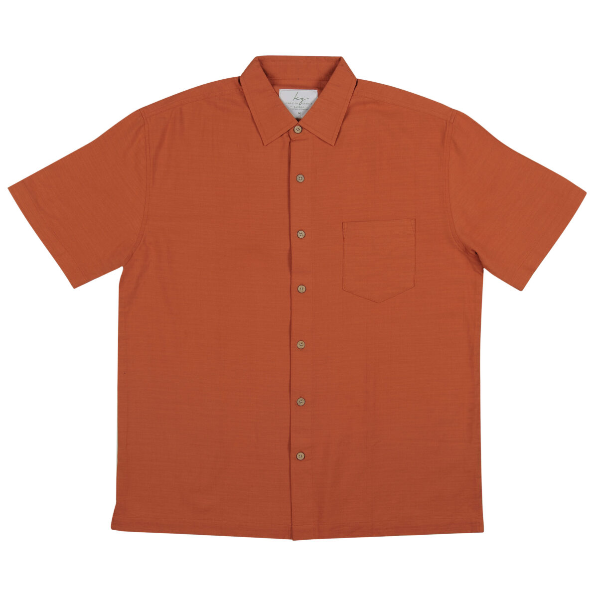 Bamboo SS Shirt Ochre