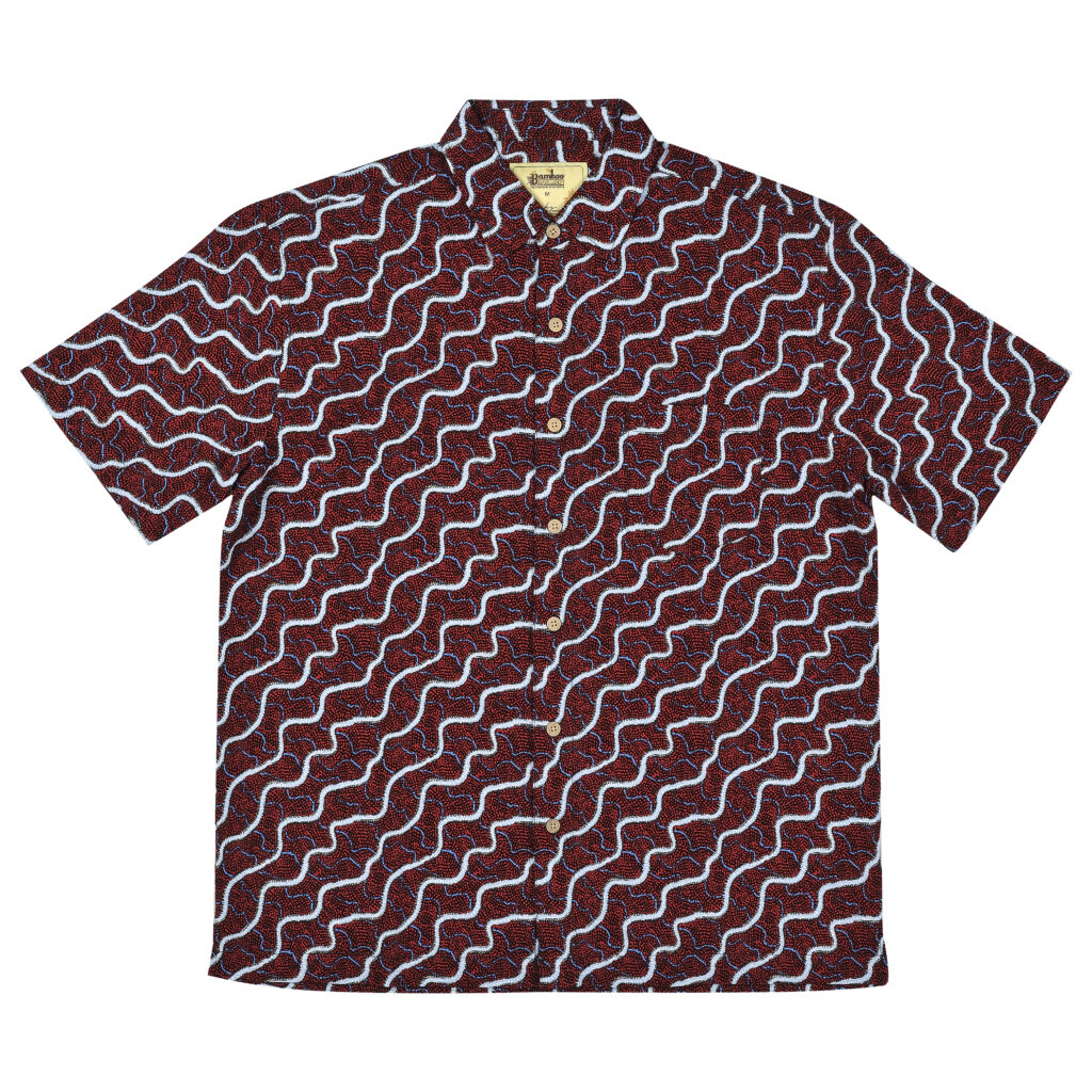 Bamboo SS Shirt Warna Jukurrpa (Snake Dreaming)