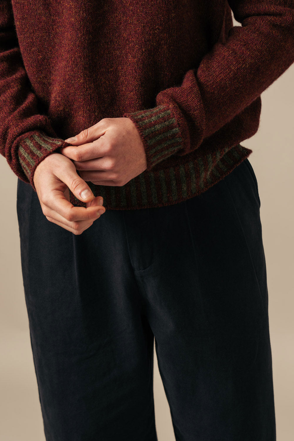 Eribe Bruar Falls Sweater in Beaver