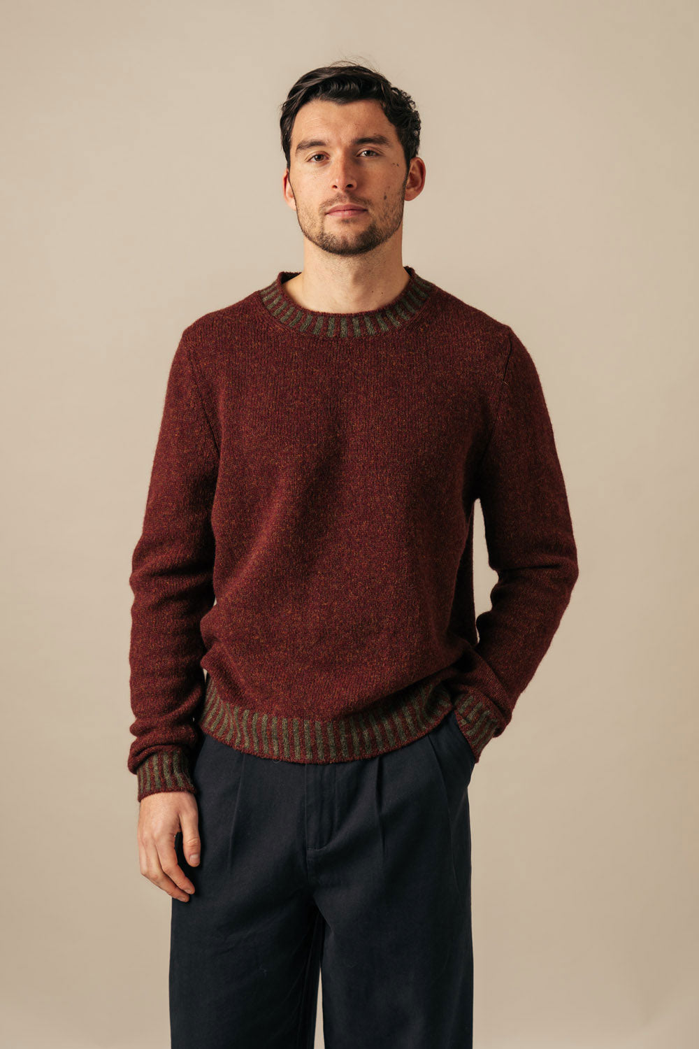 Eribe Bruar Falls Sweater in Beaver