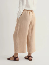 Merrivale Linen Culottes - Whelk
