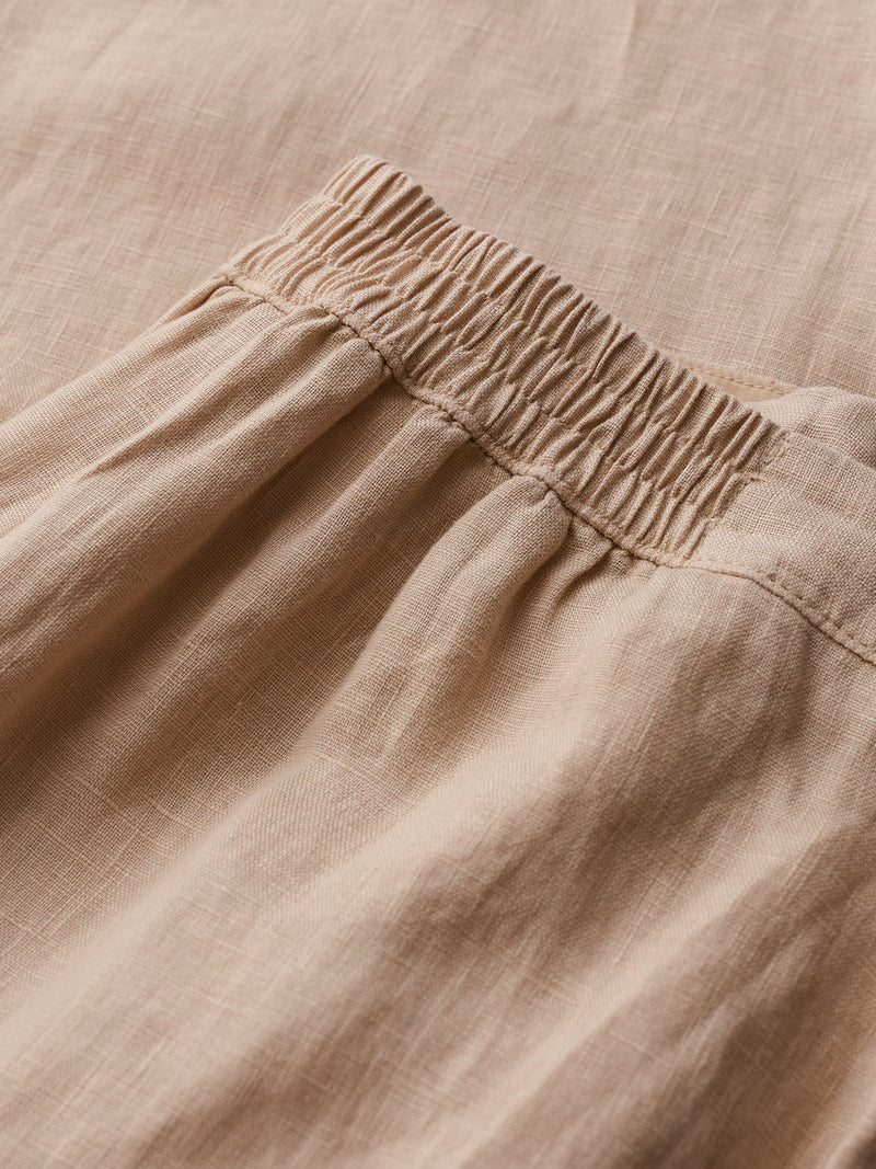 Merrivale Linen Culottes - Whelk