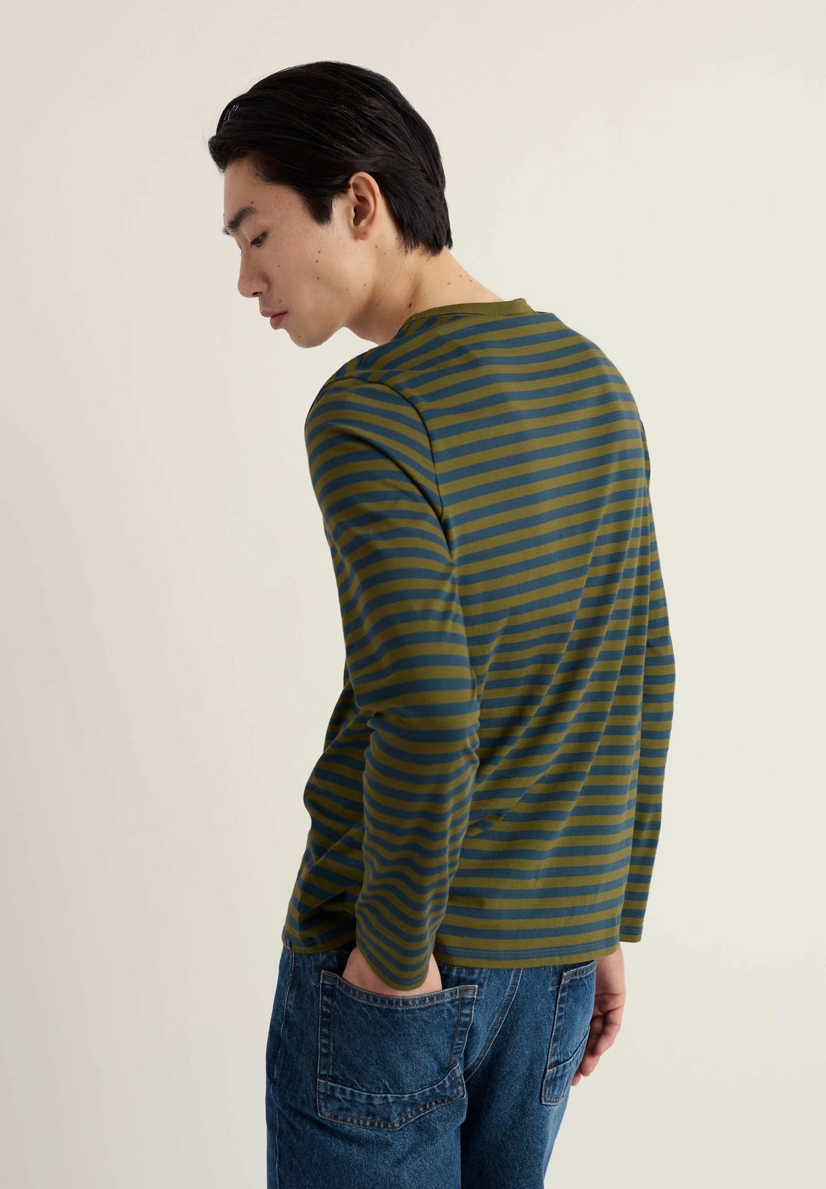 Seasalt Men's Sailor Shirt in Mini Cornish Creek Sea Storm