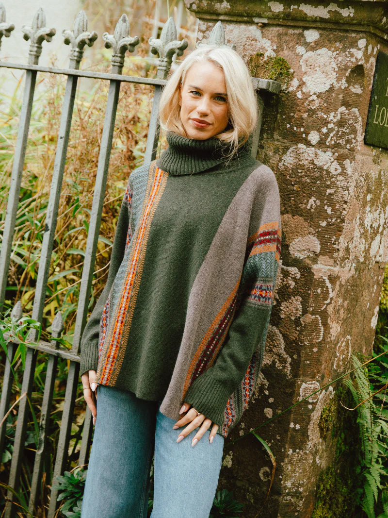 Eribe Montrose Cowl Sweater Bracken