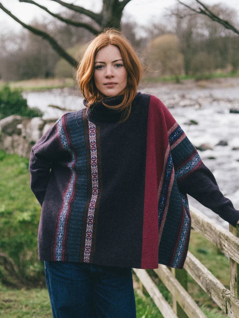 Eribe Montrose Cowl Sweater Bramble