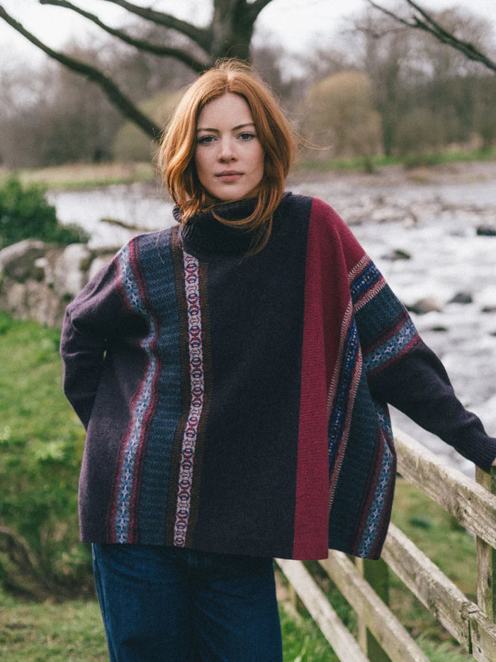 Eribe Montrose Cowl Sweater Bramble