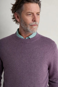 Seasalt Mens Moorstone Jumper in Mallow