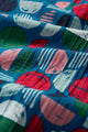 New Everyday Circle Scarf - Stacked Buoys Mid Teal Chalk