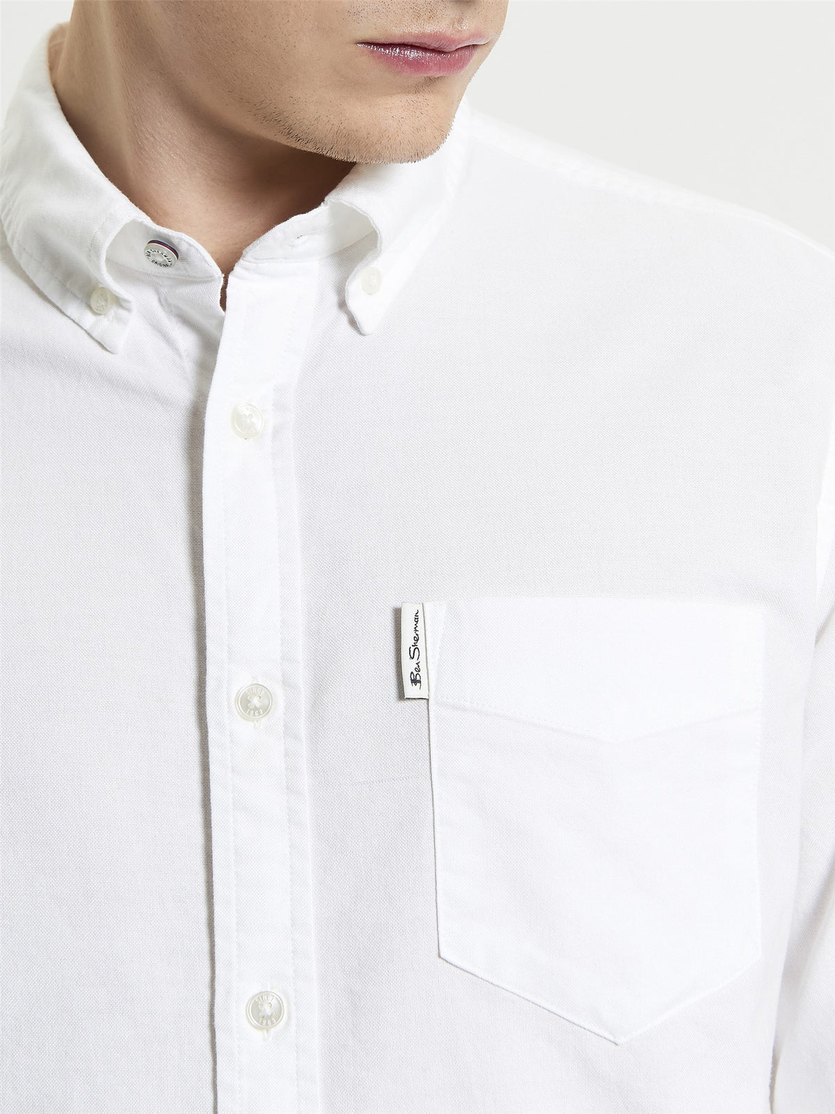 Ben Sherman Iconic Oxford Shirt - White