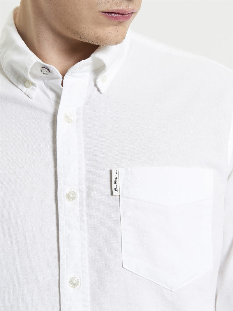 Ben Sherman Iconic Oxford Shirt - White