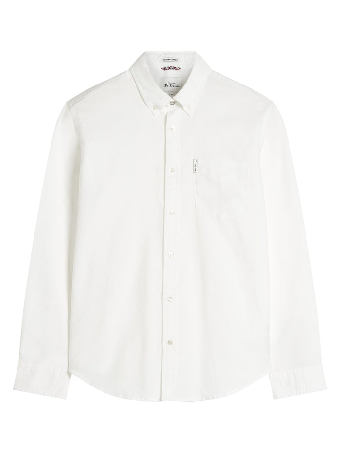 Ben Sherman Iconic Oxford Shirt - White