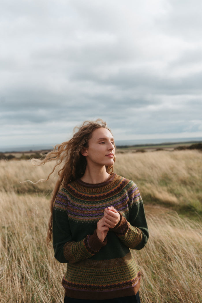 Eribe Alpine Classic Sweater in Thistle