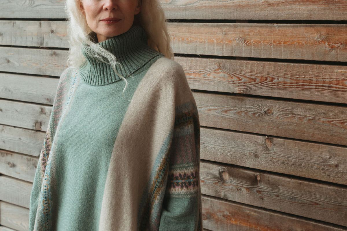 Eribe Montrose Cowl Sweater in Sage