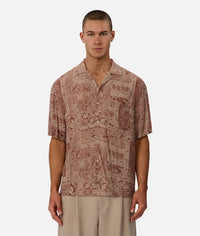 The Pasadena S/S Shirt Rust Combo