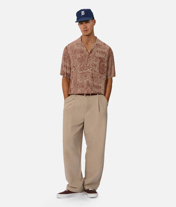 The Pasadena S/S Shirt Rust Combo