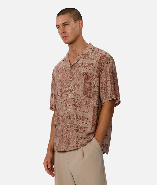 The Pasadena S/S Shirt Rust Combo