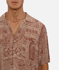 The Pasadena S/S Shirt Rust Combo