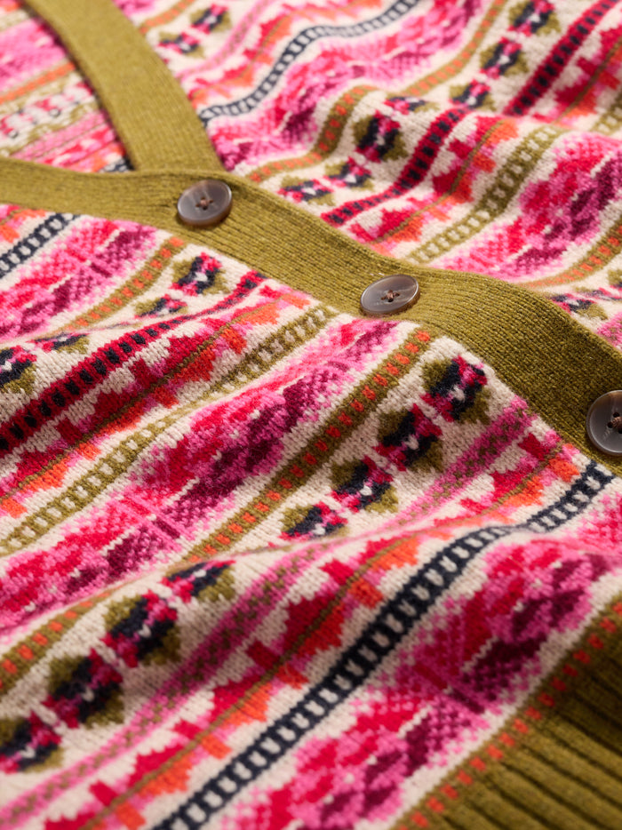 Seasalt Percella Cove Waistcoat Vest Merino - Scillia Aran Multi