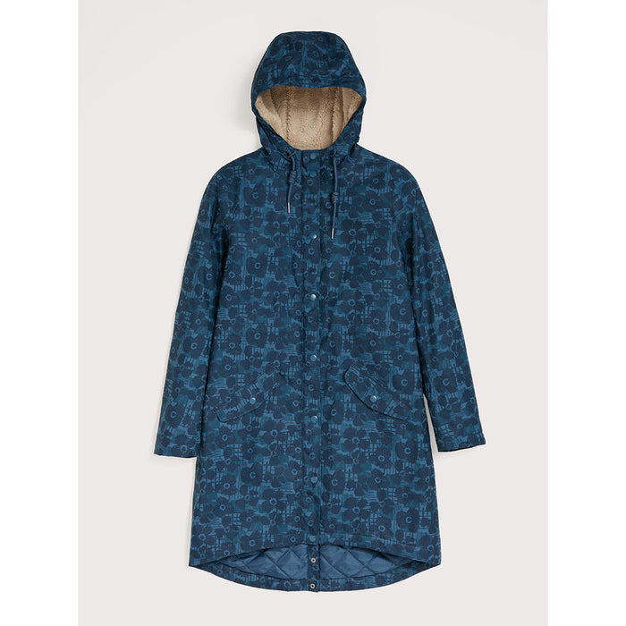 Seasalt Coat Plant Hunter 2 in Patchwork Bloom Squall