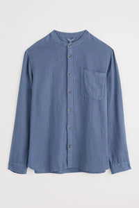 Seasalt Men's Porlock Shirt in Vintage Indigo