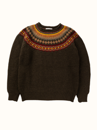 Eribe Men's Stoneybrek Sweater in Red Oak