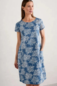 Seasalt River Cove Dress - Sea Flower Dark Voyage