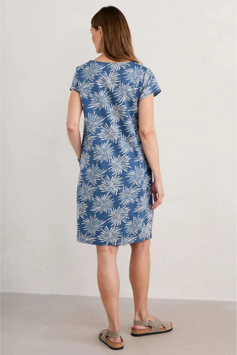 Seasalt River Cove Dress - Sea Flower Dark Voyage