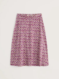 Seasalt Rose Skirt Calf in Painted Asters Chalk