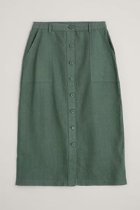 Seasalt Rosewell Farm Skirt - Dark Balsam