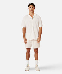 The Magna Short Sleeve Shirt in Off White