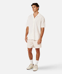 The Magna Short Sleeve Shirt in Off White
