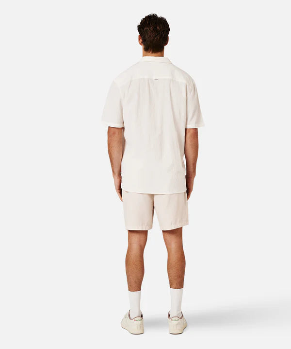The Magna Short Sleeve Shirt in Off White