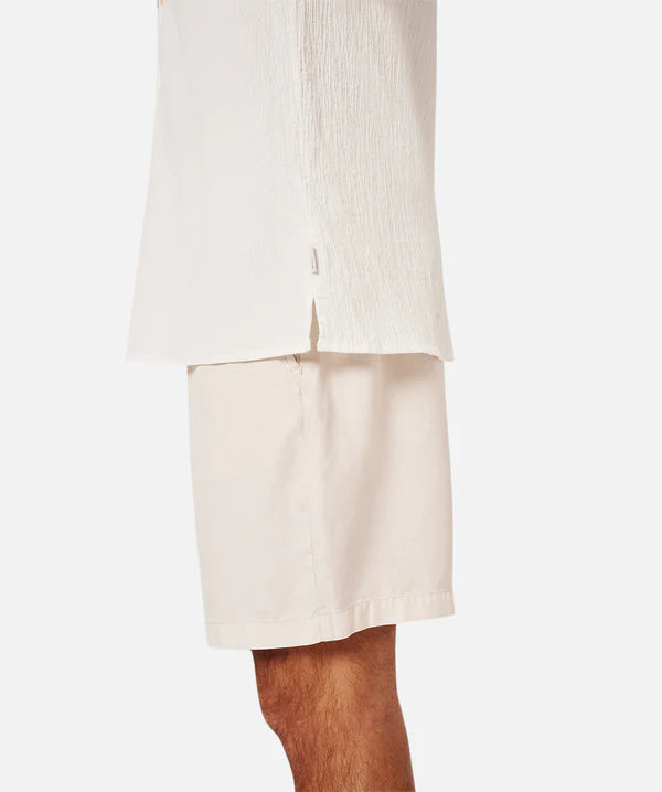 The Magna Short Sleeve Shirt in Off White
