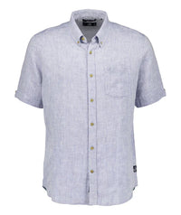 Men's Swanndri Humber Shirt in Summer Blue