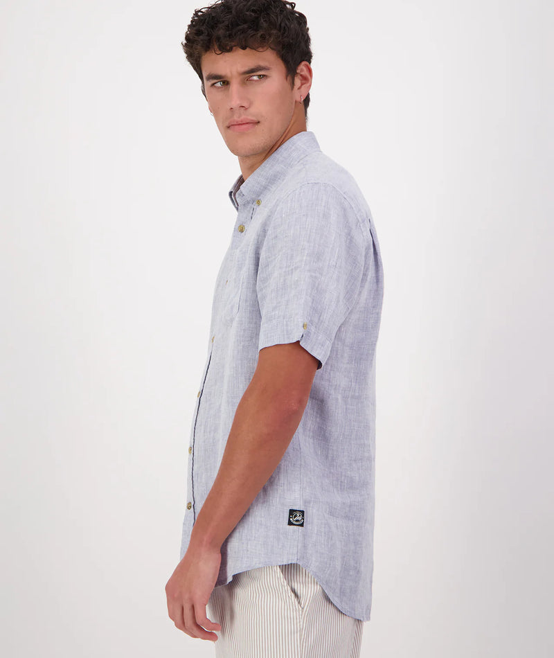 Men's Swanndri Humber Shirt in Summer Blue