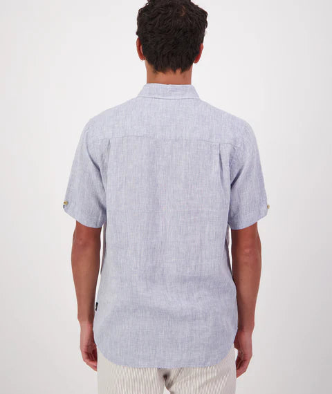 Men's Swanndri Humber Shirt in Summer Blue
