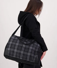 Swanndri Kingston Weekender Bag in Edwards Check (limited edition)