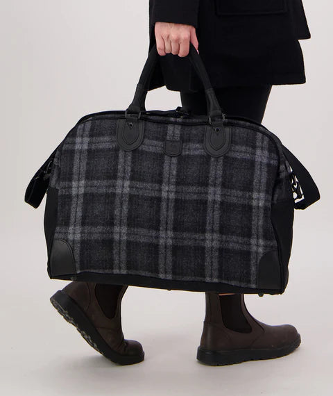 Swanndri Kingston Weekender Bag in Edwards Check (limited edition)