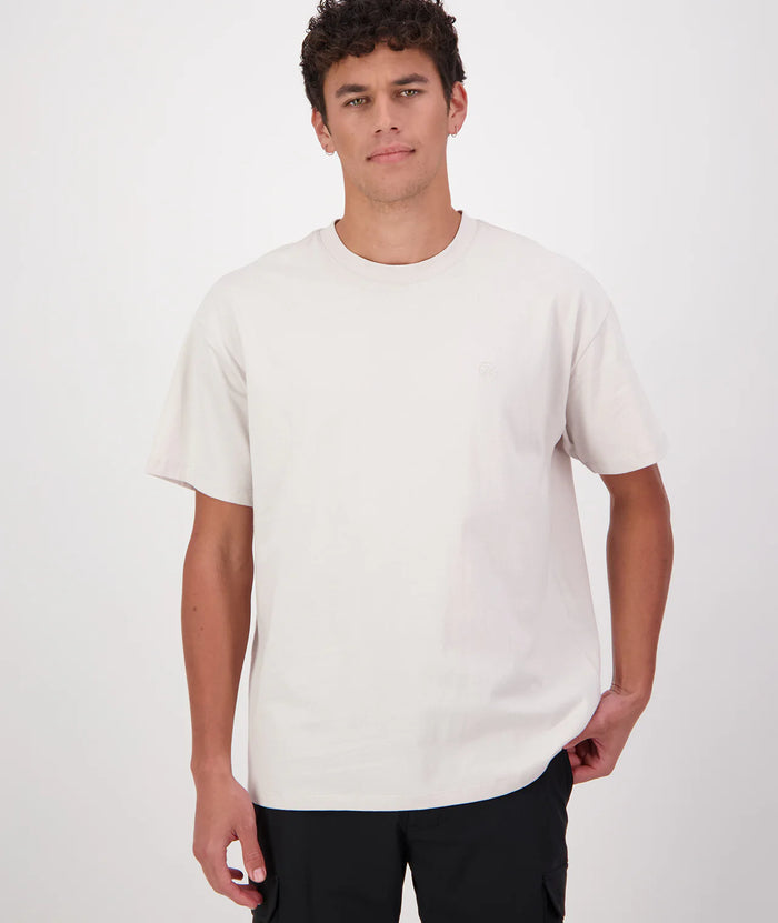 Swanndri Men's Fundamentals T-Shirt in Platinum