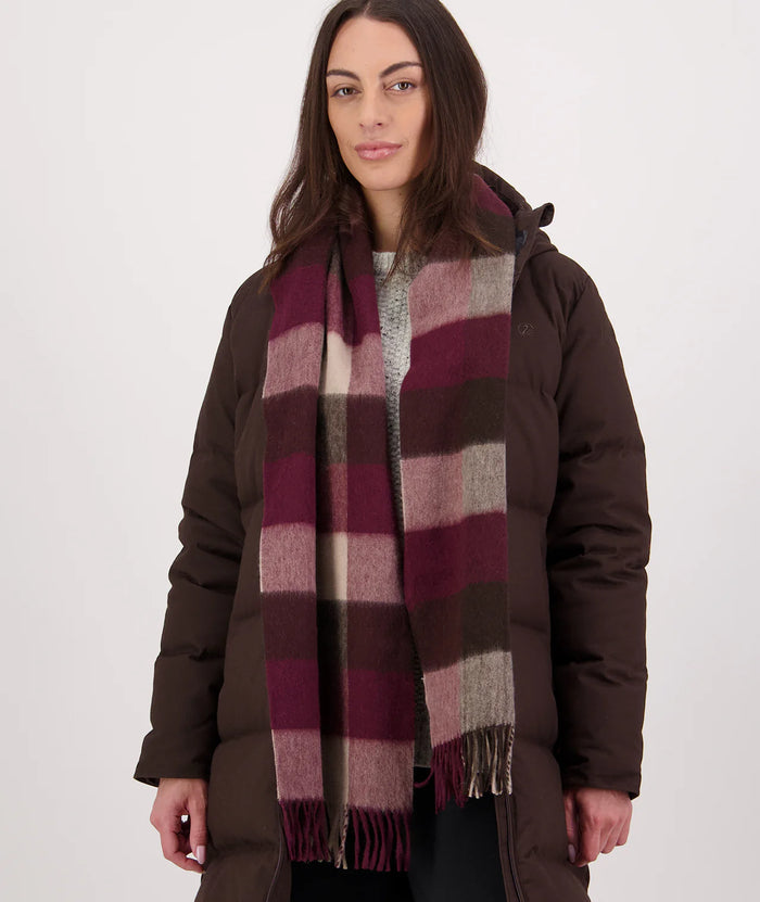 The Unisex Wool Scarfie in Florence Check