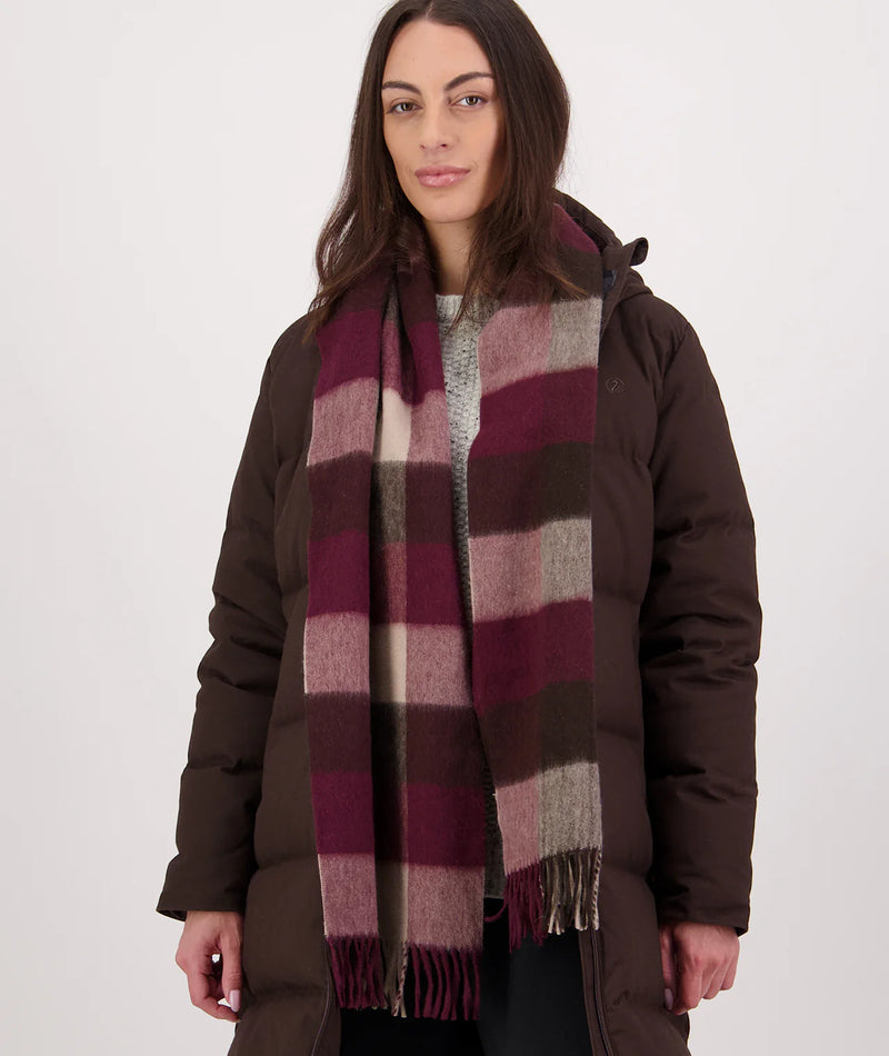 The Unisex Wool Scarfie in Florence Check