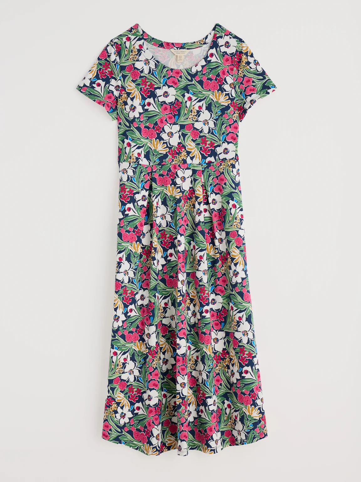 Veronica Dress Garden Flowers Night