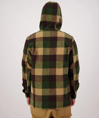 Swanndri Hudson Wool Hoodie in Checkamo