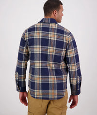 Swanndri Kiaraki v3 Shacket in Atlantic Check