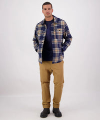 Swanndri Kiaraki v3 Shacket in Atlantic Check